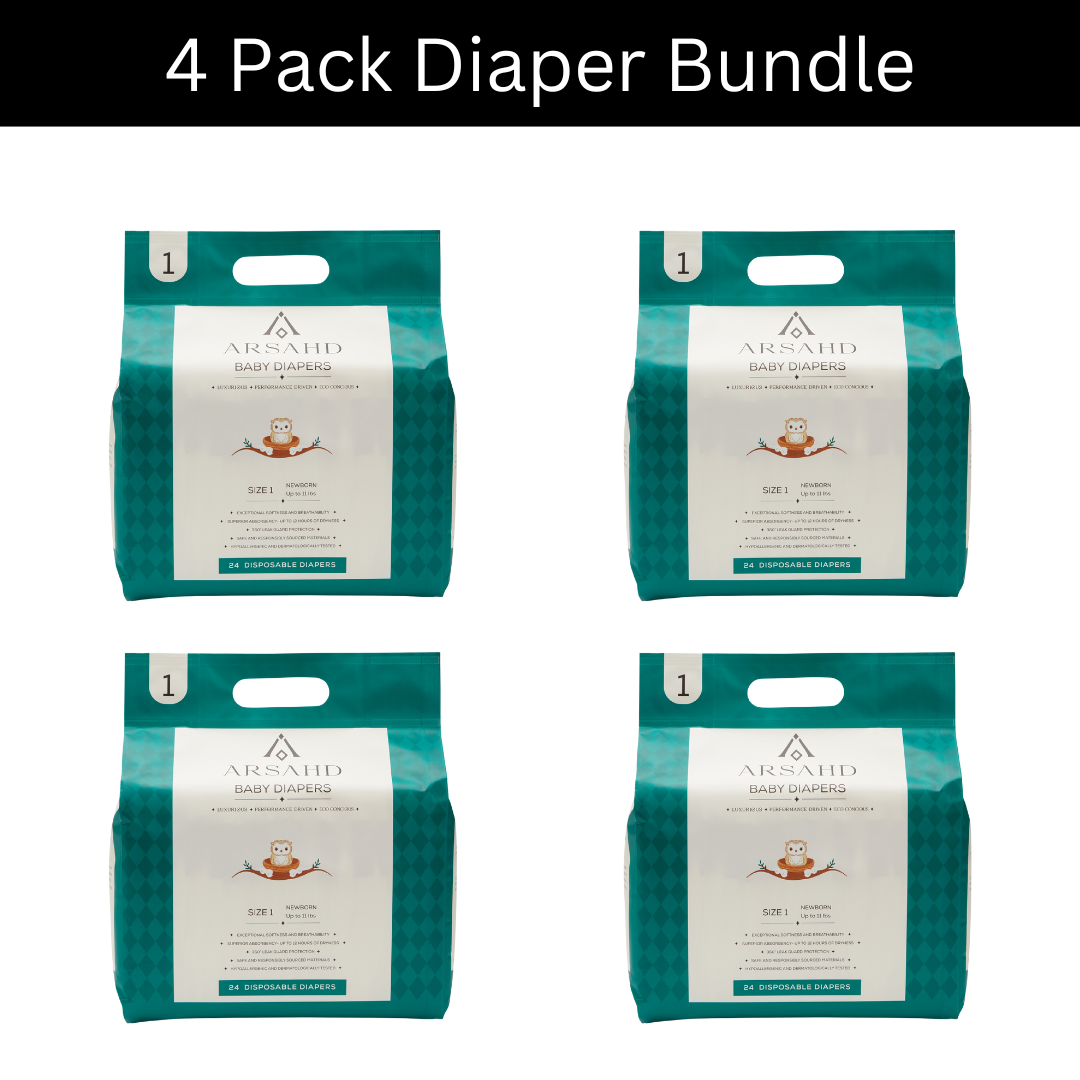 Size 1 Diapers for Delicate Skin