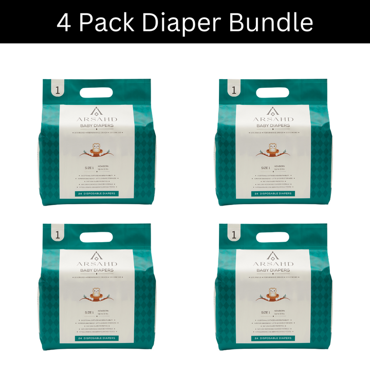 Size 1 Diapers for Delicate Skin