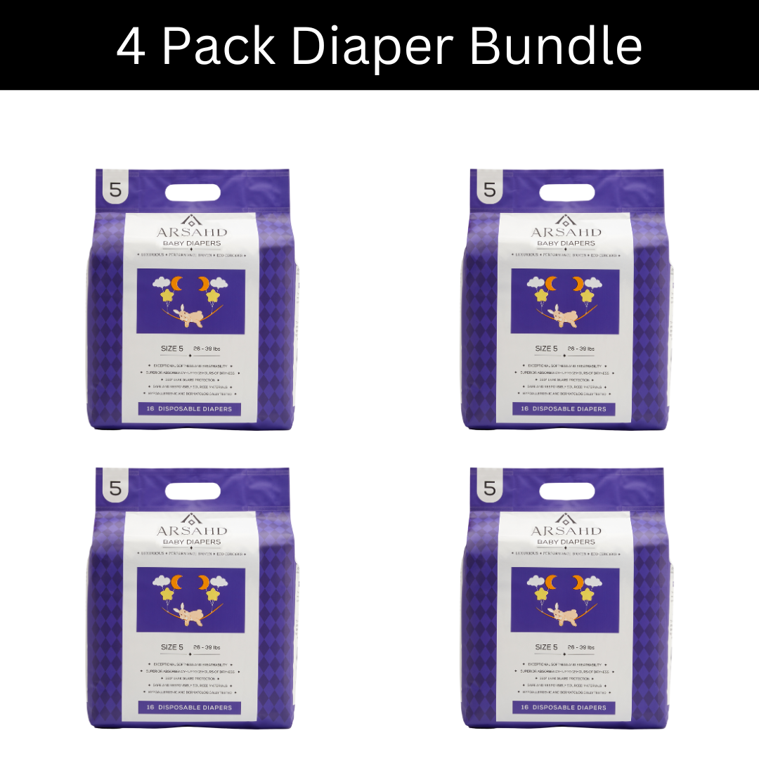 Size 5 Soft and Absorbent Diapers