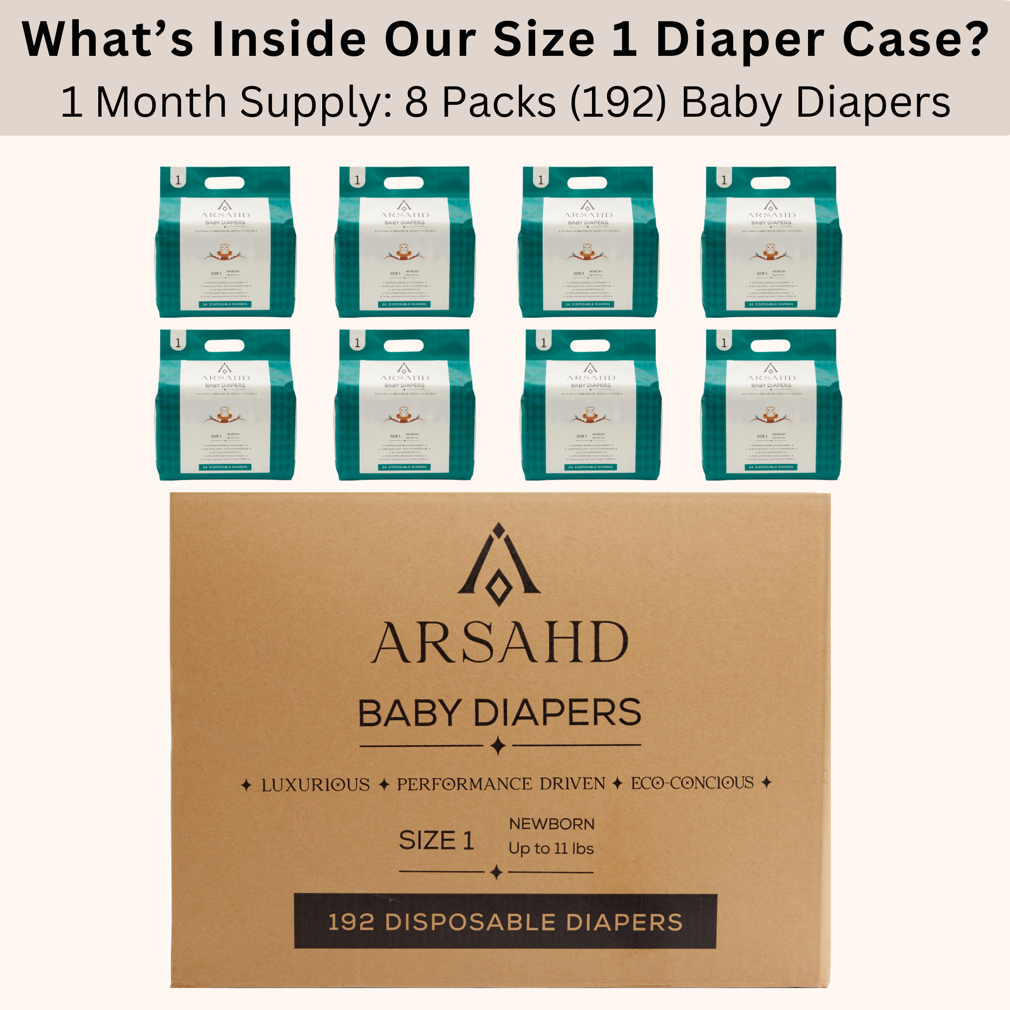 Case shop of diapers