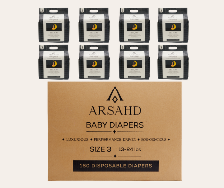 Size 3 Baby Diapers for Sensitive Skin