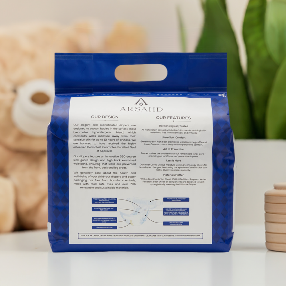 Healthy Baby Diapers | Baby Size 2 Diapers | Arsahd Baby